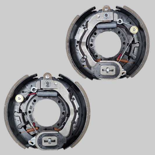 Dexter® 12 1/4" x 3 3/8" Nev-R-Adjust® Electric Drum Trailer Brake Kit - Right & Left-Hand Side - 7-Bolt Mount - For 10,000 lb General Duty Axles (5,000 lb Each) - 023-450-00 & 023-451-00
