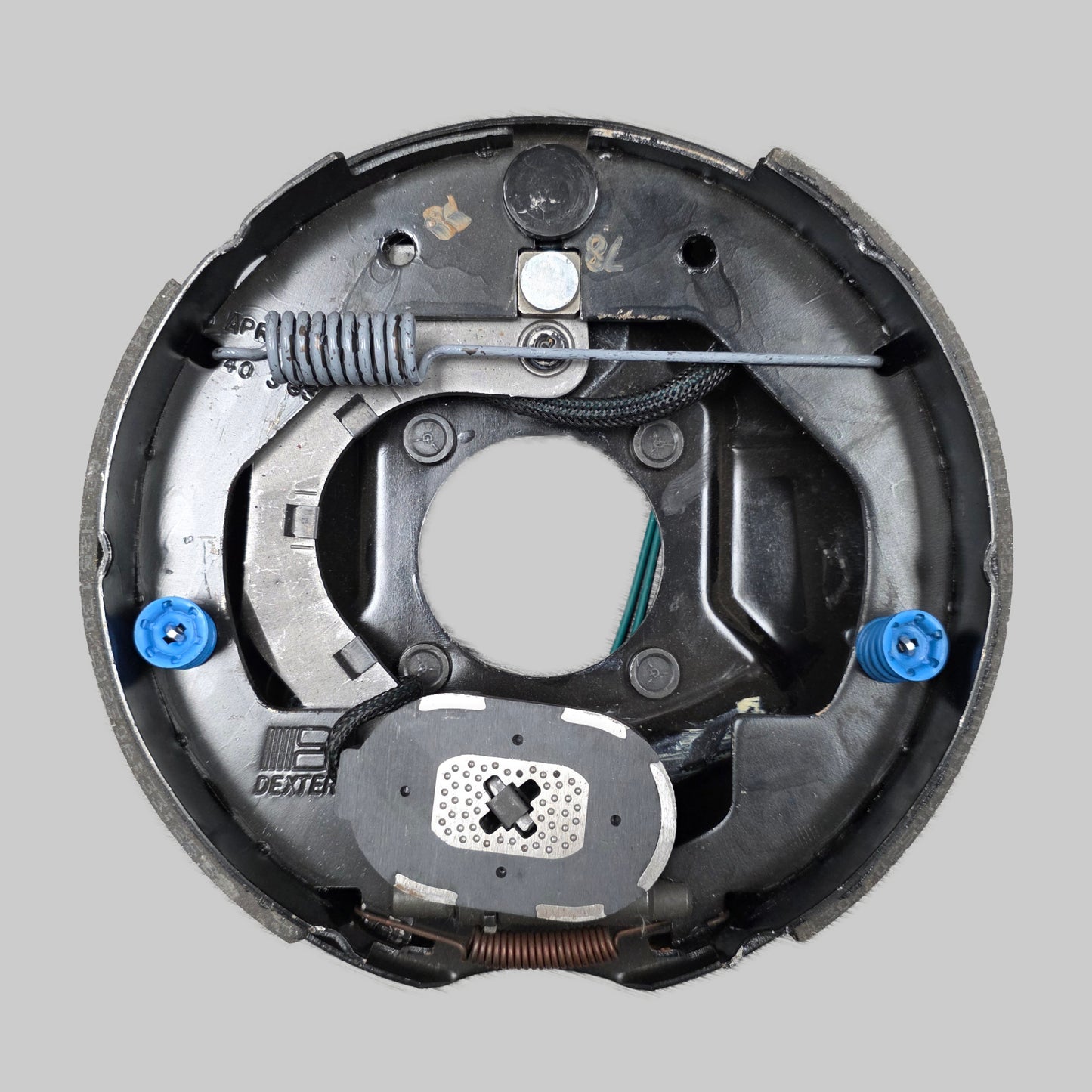 Dexter® 10" x 2 1/4" Electric Brake - Left-Hand Side - 4-Bolt Mount - For 3,500 lbs. Axles (1,750 lbs. Each) - 023-026-00