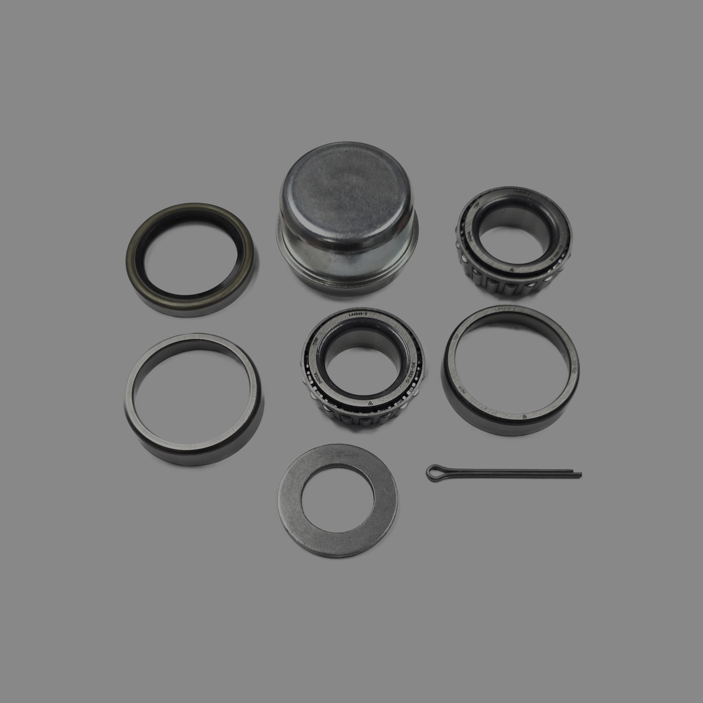 2k Bearing Kit with Dust/grease caps 4 on 4