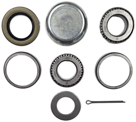 2k Bearing Kit with Dust/grease caps 5 on 4.5