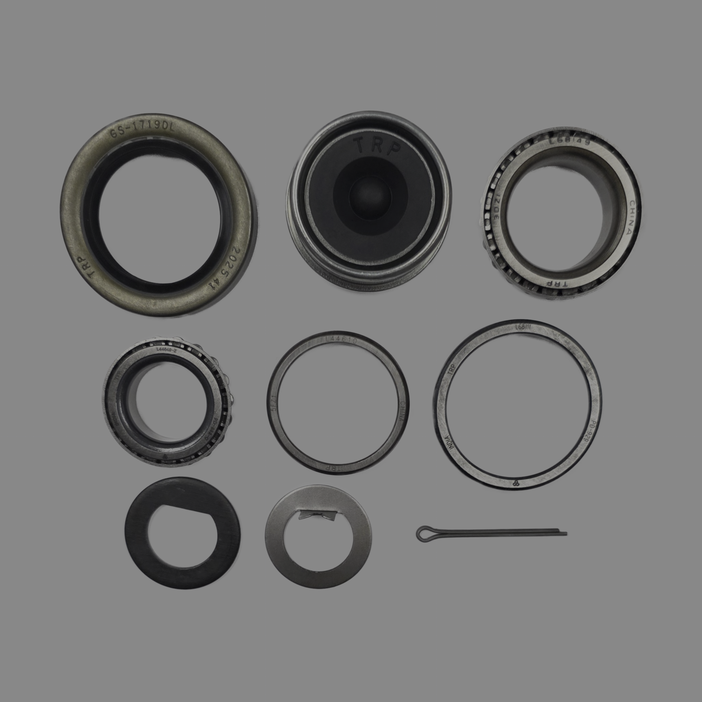 3k Bearing Kit with Ez-Lube Caps 5 on 4.5