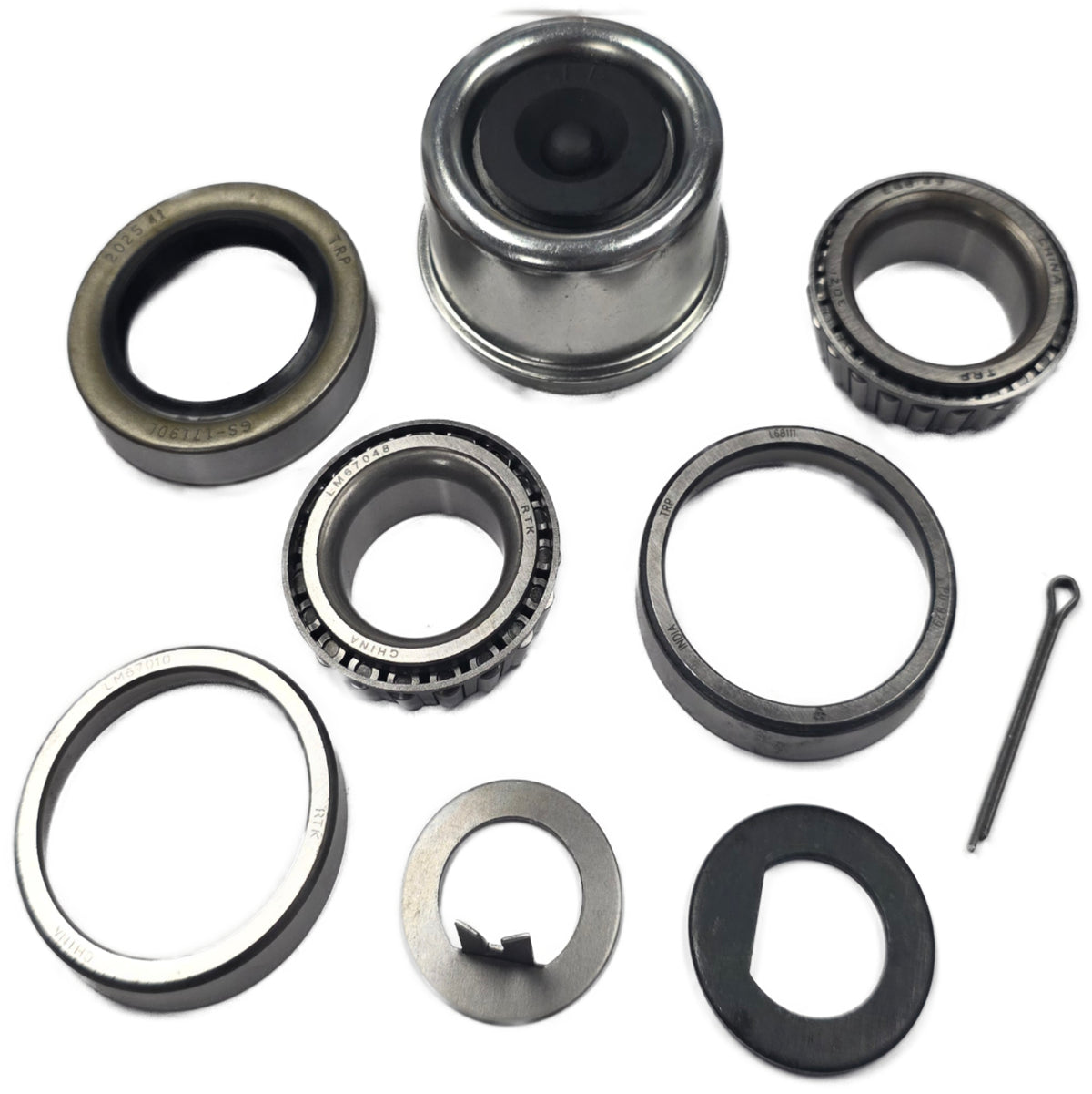 4k Bearing Kit with Ez-Lube Caps 6 on 5.5