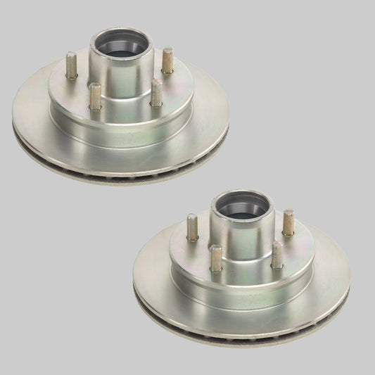 Dexter® UFP Hub/Rotor Kit - 4,200 lb. 545 - Cupped and Studded - Zinc - 2 Pack - 008-442-05