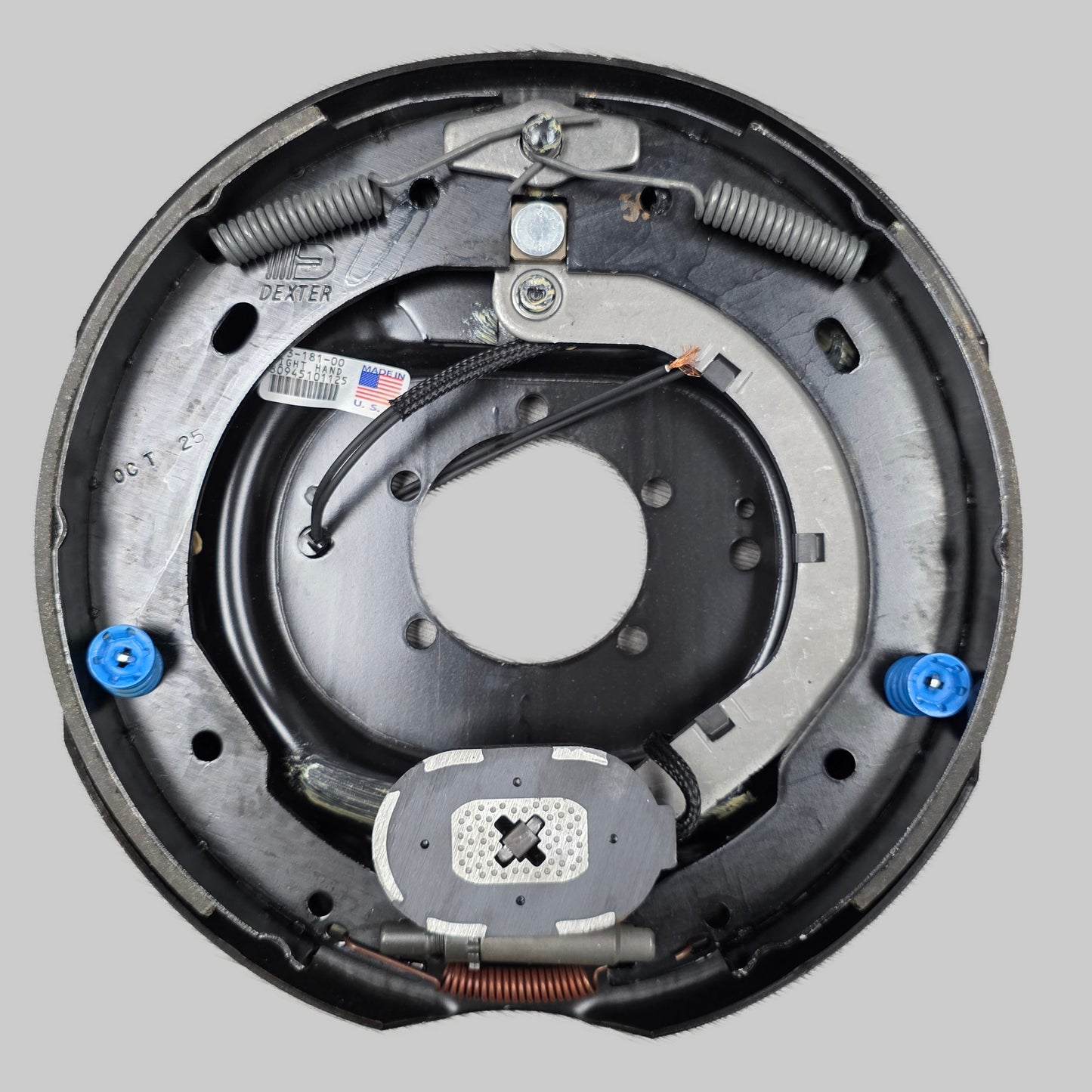 Dexter® 12" x 2" Electric Brake - Right-Hand Side - 5-Bolt Mount - For 7,000 lbs. Axles (3,500 lbs. Each) - 023-181-00