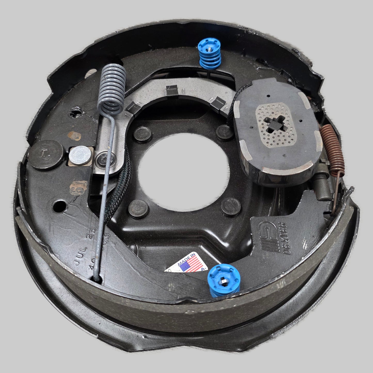 Dexter® 10" x 2 1/4" Electric Brake - Right-Hand Side - 4-Bolt Mount - For 3,500 lbs. Axles (1,750 lbs. Each) - 023-027-00