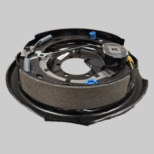 Dexter® 12" x 2" Nev-R-Adjust® Electric Drum Trailer Brake - Left-Hand Side - 5-Bolt Mount - For 7,000 lb axles (3,500 lb Each) - 023-464-00