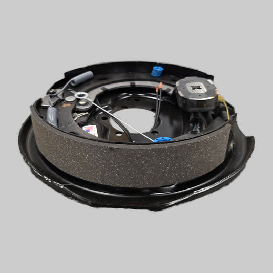 Dexter® 12" x 2" Nev-R-Adjust® Electric Drum Trailer Brake - Right-Hand Side - 5-Bolt Mount - For 7,000 lb axles (3,500 lb Each) - 023-465-00