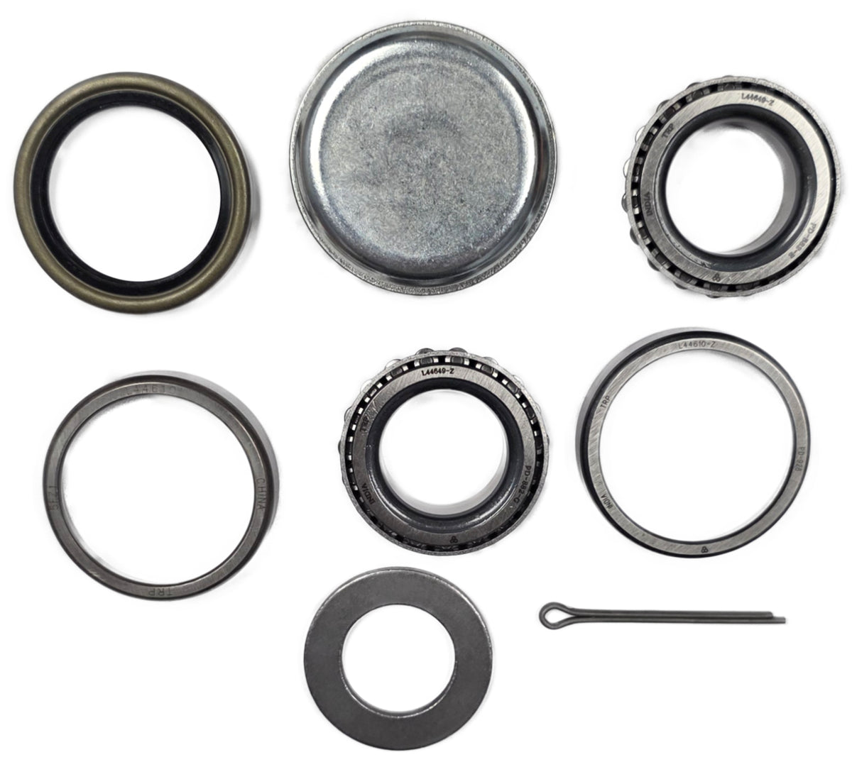 2k Bearing Kit with Dust/grease caps 4 on 4