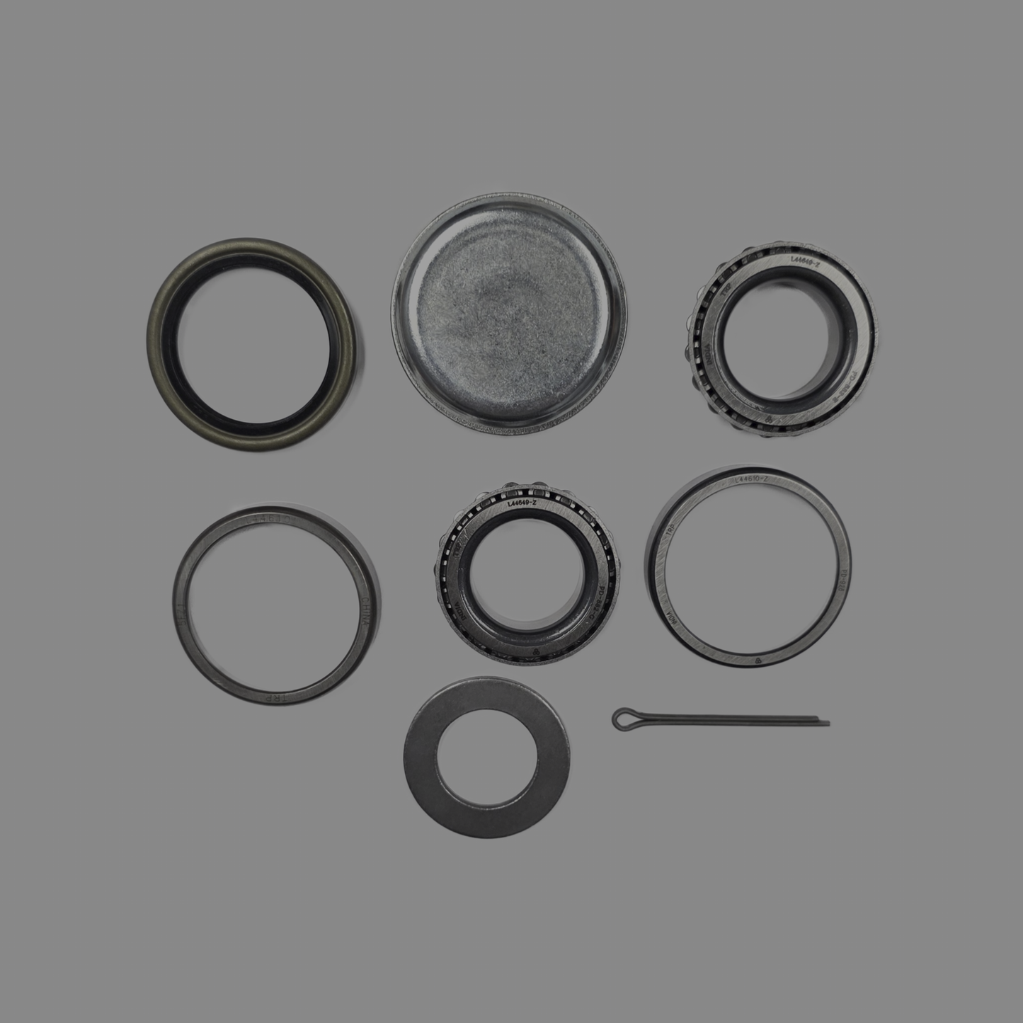 2k Bearing Kit with Dust/grease caps 4 on 4