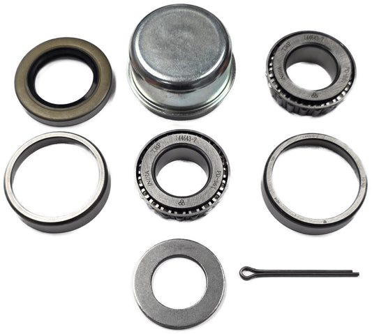 2k Bearing Kit with Dust/grease caps 5 on 4.5