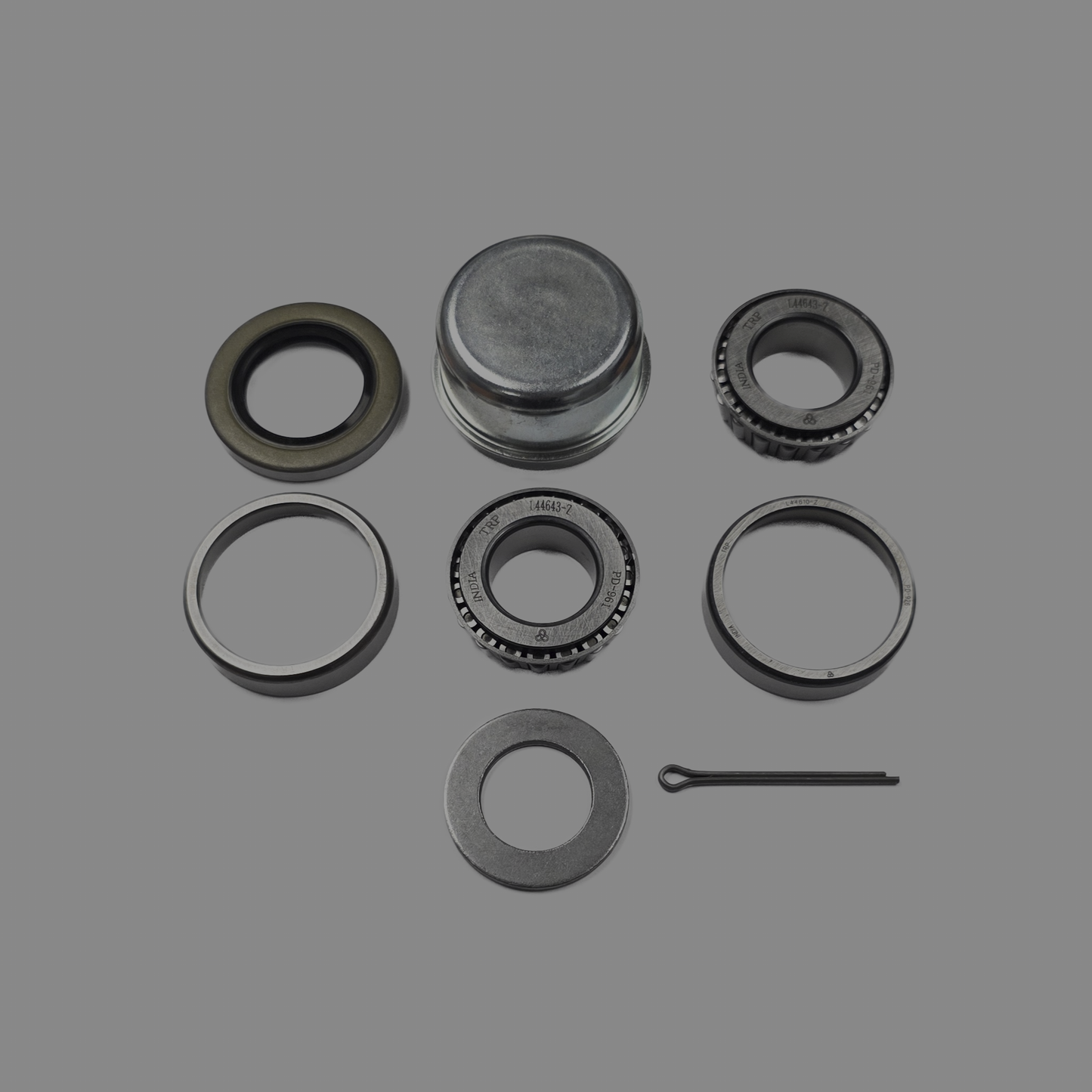2k Bearing Kit with Dust/grease caps 5 on 4.5
