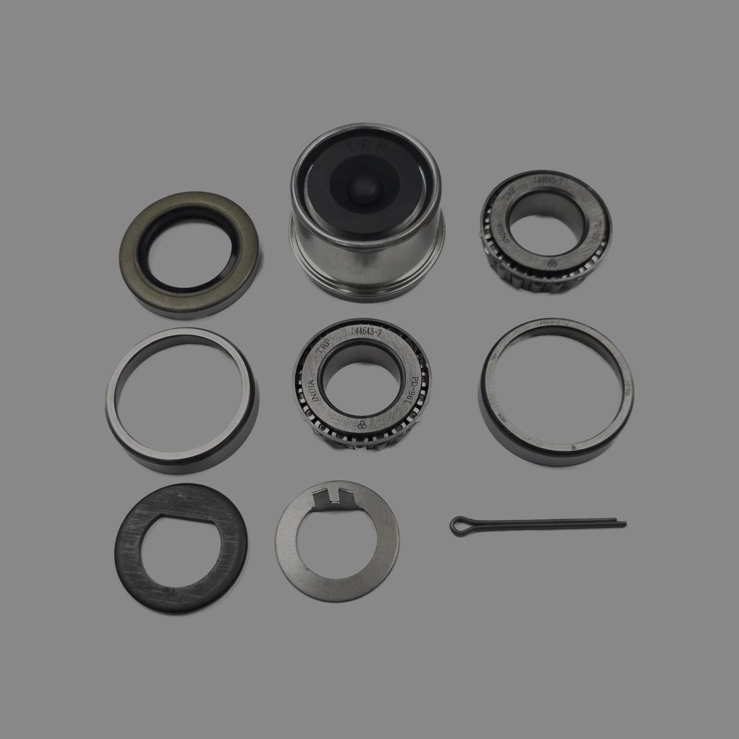 2k Bearing Kit with Ez-Lube Caps 5 on 4.5