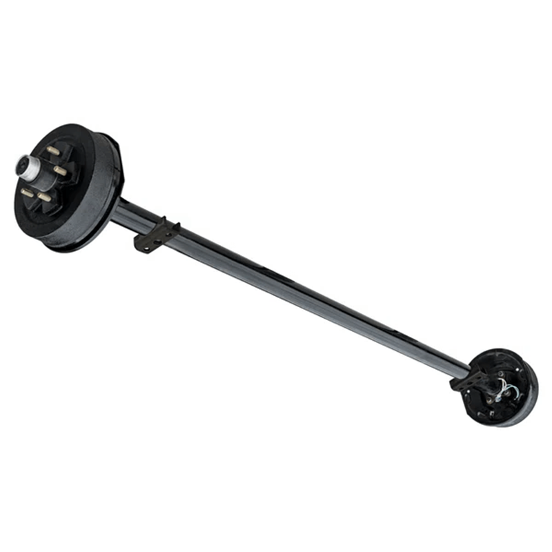 3.5k Underslung Electric Brake Axle, w/ Straight Spindle