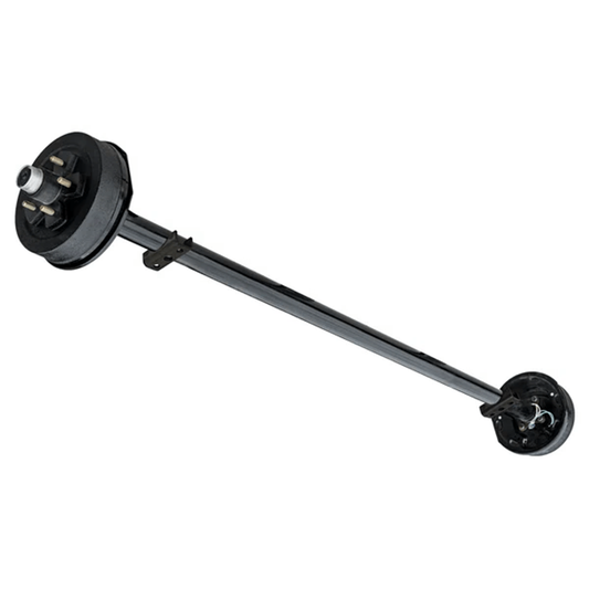 3.5k Underslung Electric Brake Axle, w/ Straight Spindle