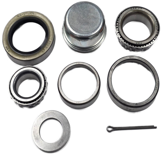3k Bearing Kit with Dust/grease caps 5 on 4.5