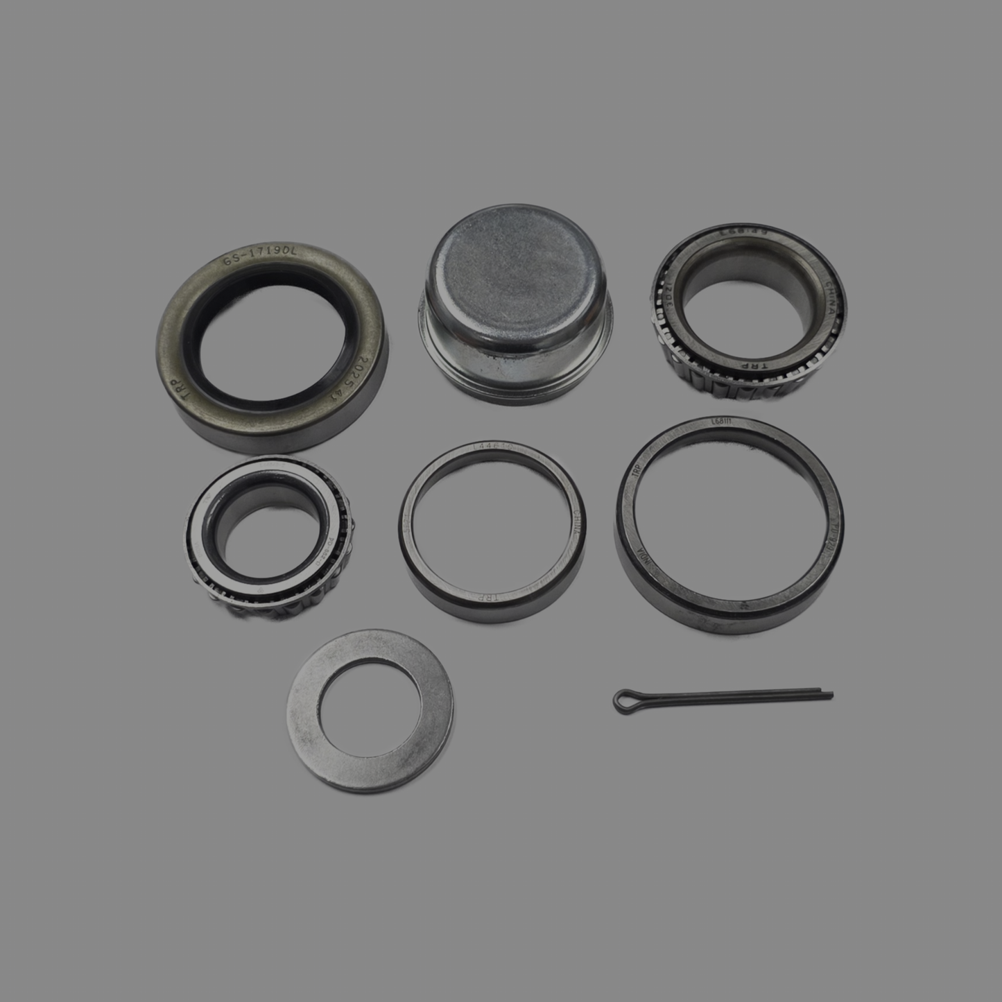 3k Bearing Kit with Dust/grease caps 5 on 4.5