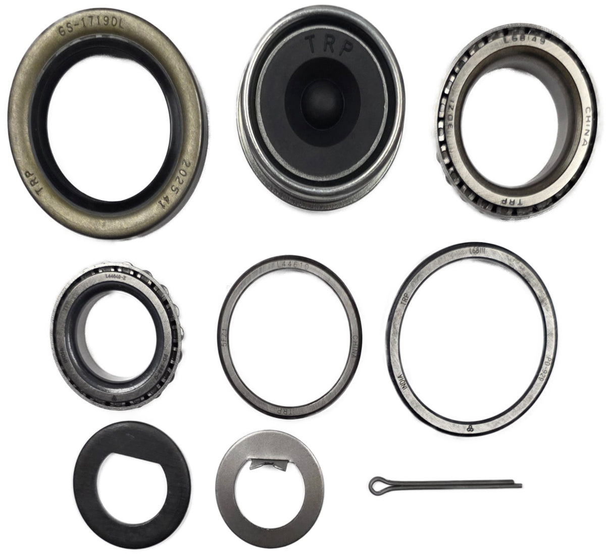 3k Bearing Kit with Ez-Lube Caps 5 on 4.5