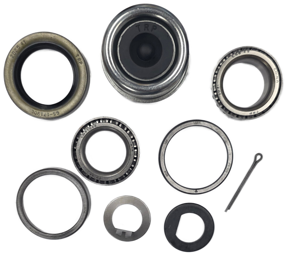 4k Bearing Kit with Ez-Lube Caps 6 on 5.5