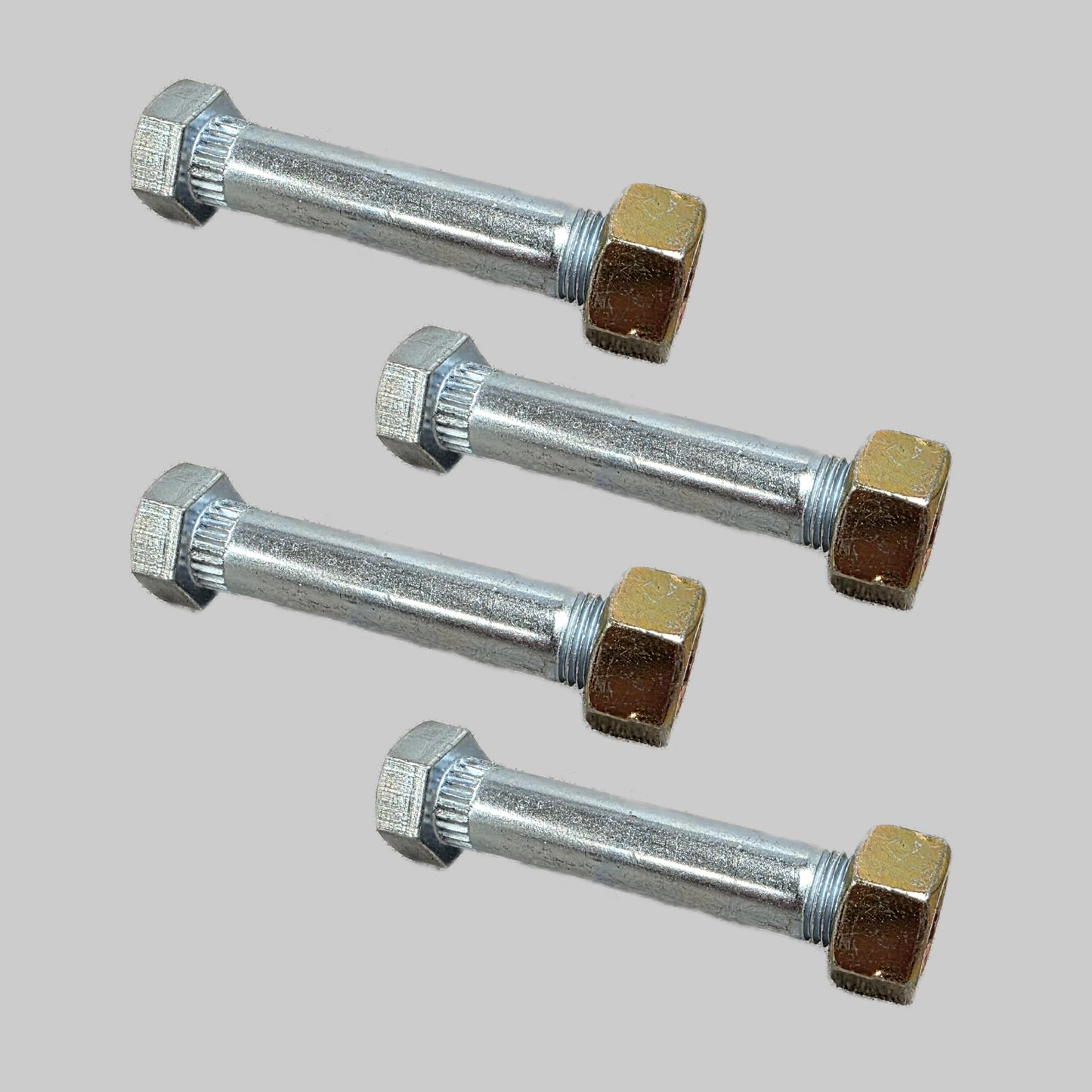 9/16" x 3.5" Dry Shackle Bolt - Flanged Nut Included - Dexter Compatible