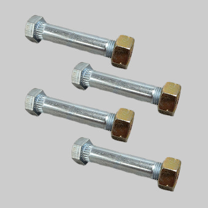 9/16" x 3.5" Dry Shackle Bolt - Flanged Nut Included - Dexter Compatible