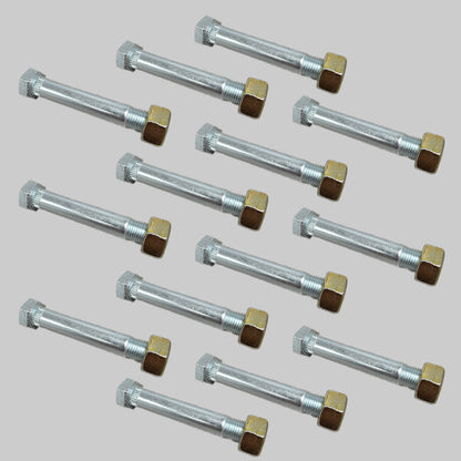 9/16" x 3.5" Dry Shackle Bolt - Flanged Nut Included - Dexter Compatible