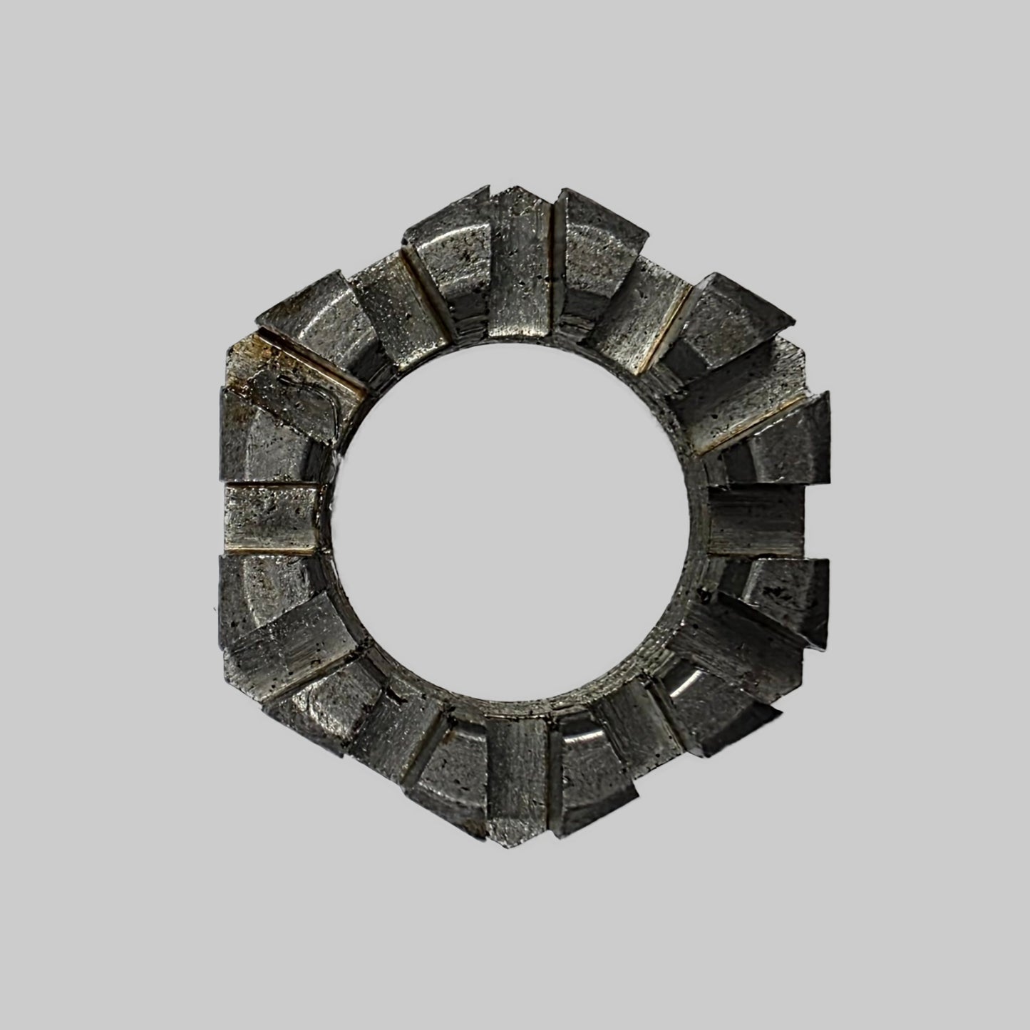 Dexter® Spindle Castle Hex Nut 12-Slot - 1"-14 Thread - 2-8,000 lb Axles - E-Z Lube (006-176-00