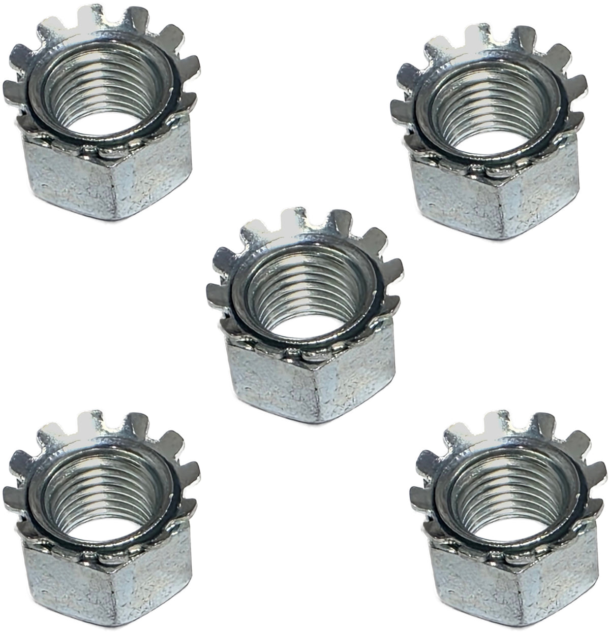 Dexter® Brake Mounting Nut/Washer - 3/8"-24 - 5-pack - 006-193-00