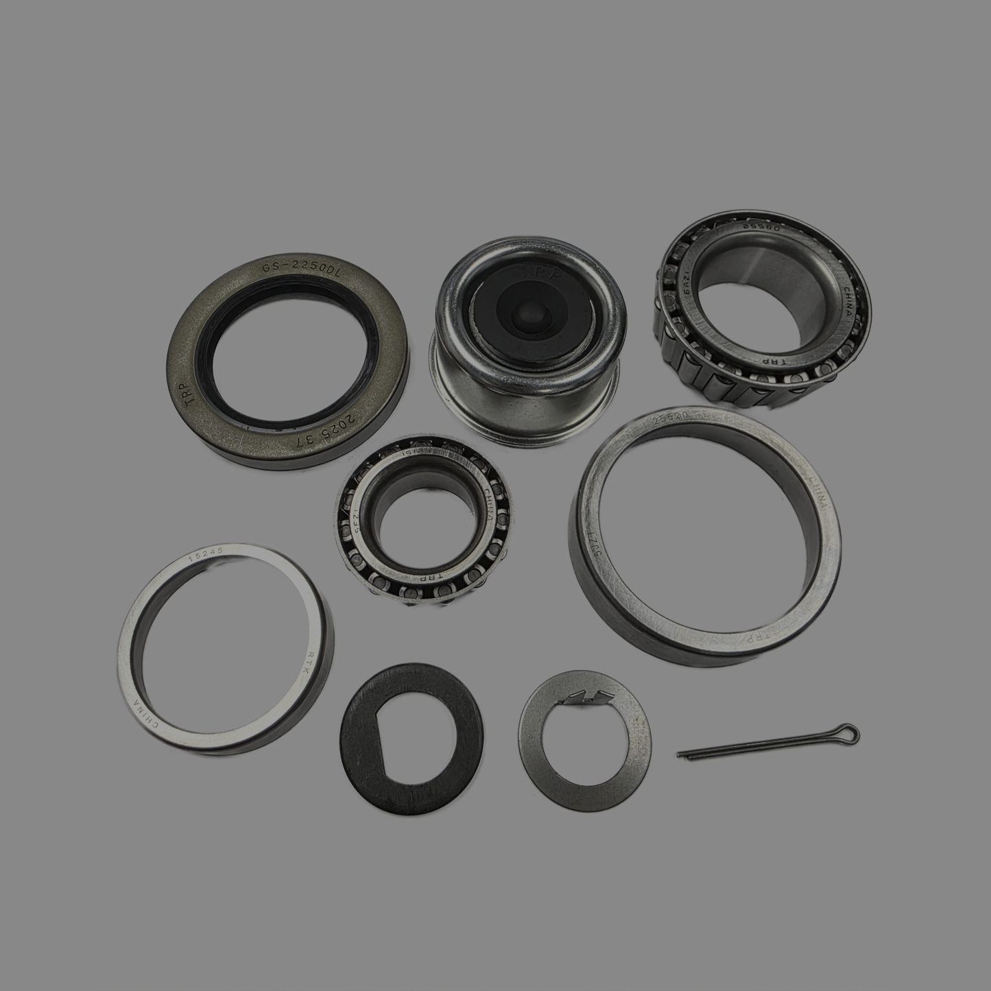6k Bearing Kit with Ez-Lube Caps 6 on 5.5