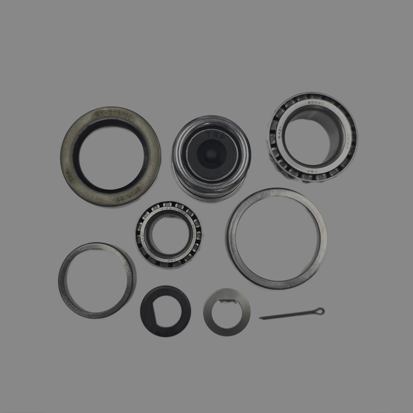 6k Bearing Kit with Ez-Lube Caps 6 on 5.5