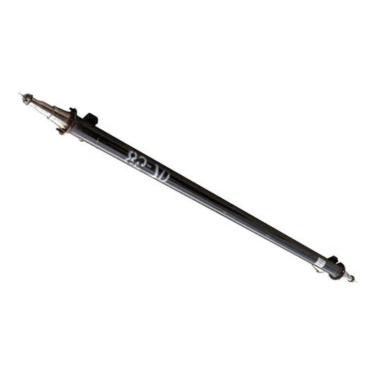 7k Overslung Trailer Axle - (7000 lb Beam Only)