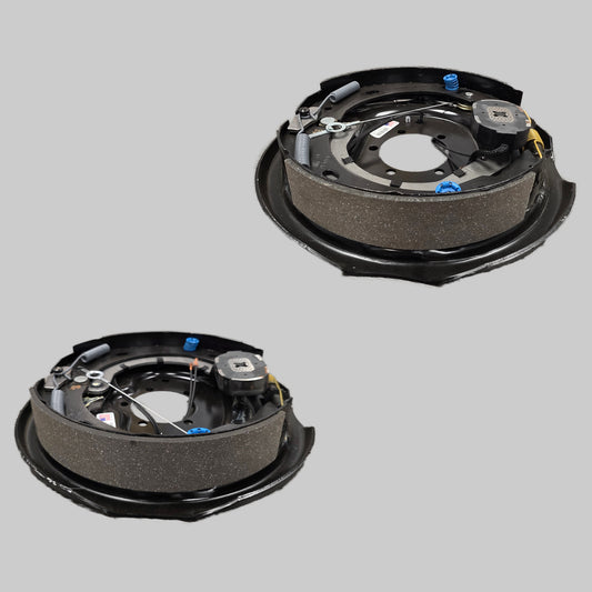 Dexter® 12" x 2" Nev-R-Adjust® Electric Drum Trailer Brake Kit - Right & Left-Hand Side - 5-Bolt Mount - For 7,000 lb axles (3,500 lb Each) - 023-464-00 & 023-465-00