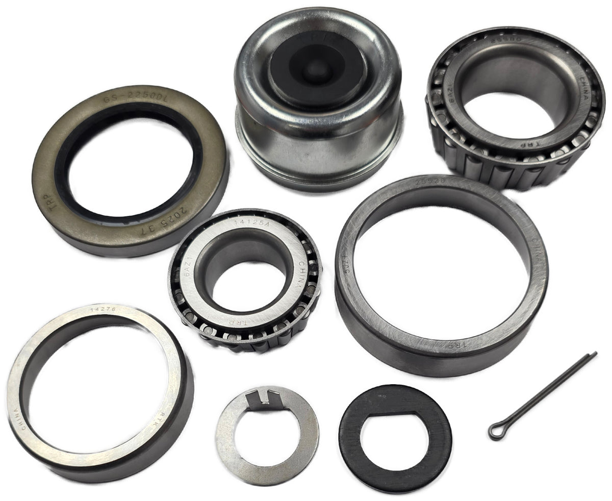 7k Bearing Kit with Ez-Lube Caps 8 on 6.5