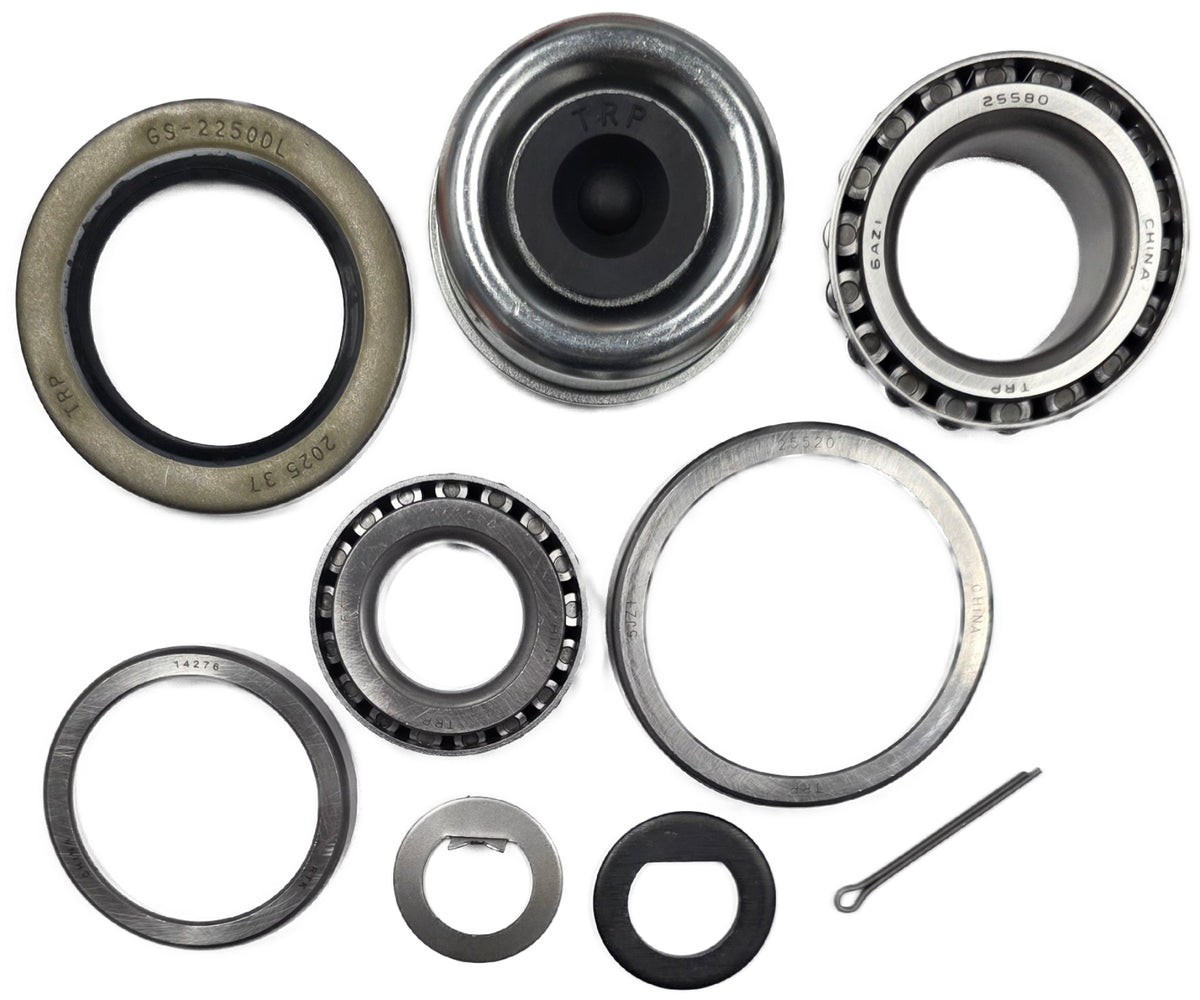 7k Bearing Kit with Ez-Lube Caps 8 on 6.5