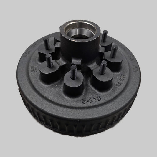 Dexter® 12" x 2" Trailer Brake Drum - 1/2" Stud - 8 x 6.5" for a 7,000 lbs. Axle - 008-219-04