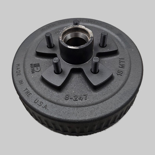Dexter® 10" x 2 1/4" Trailer Brake Drum - 1/2" Stud - 5 on 4.5" for a 3,500 lbs. Axle - 008-247-05