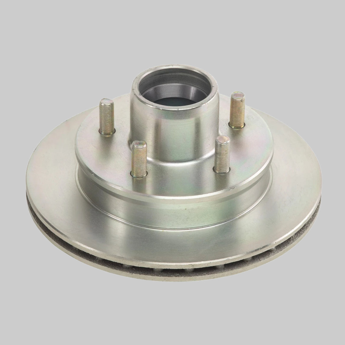 Dexter® UFP Hub/Rotor - 4,200 lb. 545 - Cupped and Studded - Zinc - 008-442-05