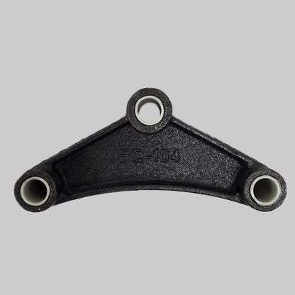 TruRyde® Triangular Equalizer for 1.75" Wide Double-Eye Springs - 9/16" Center Hole - 5.75" Long - For 3,500-6,000 lb Axles