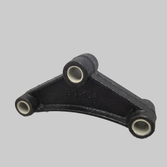 TruRyde® Triangular Equalizer for 1.75" Wide Double-Eye Springs - 9/16" Center Hole - 5.75" Long - For 3,500-6,000 lb Axles