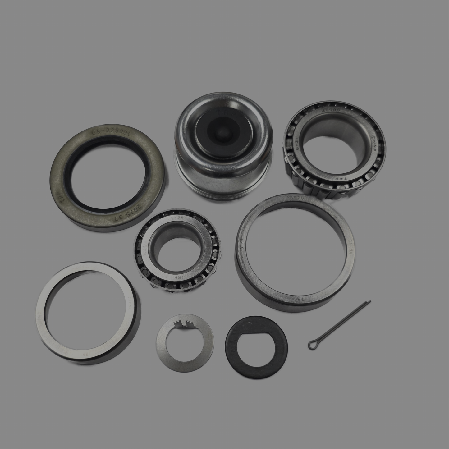 8k Bearing Kit with Ez-Lube Caps 8 on 6.5