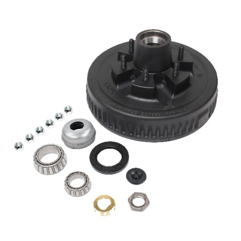 Hub Drum Kit for 6k Axle, 655 Bolt Pattern