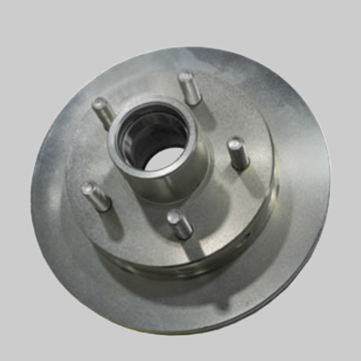 TruRyde® 9.75" Hub/Rotor for Disc Brake - 5-Lug - 1/2" Studs - 3,500 lb. Axles - Zinc Finish