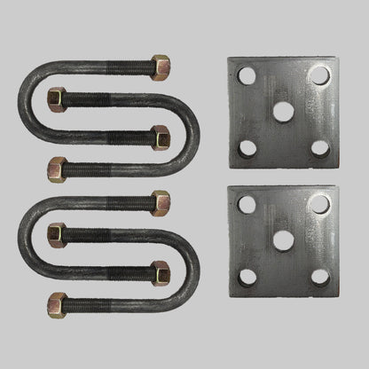 U-Bolt Complete Kit - 4.29" long - 1.75" Tube Diameter - 1/2"-20