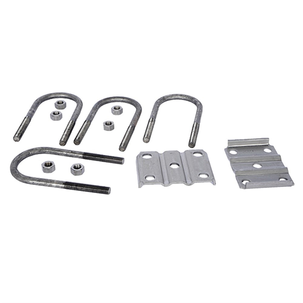 U-Bolt Complete Kit 7" long 3" wide 1/2"-20